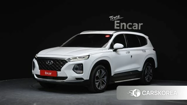 Hyundai Santa Fe TM 2018 Белый из Кореи