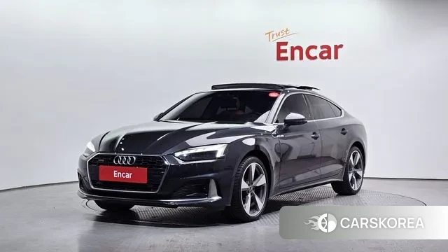 Audi A5 (F5) 2021 Серый из Кореи
