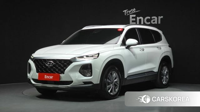 Hyundai Santa Fe TM 2020 Белый из Кореи