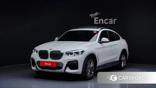 BMW X4 (G02) 2021 Белый из Кореи
