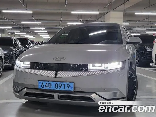 Hyundai Ionic 5 2021 Серебристо-серый из Кореи