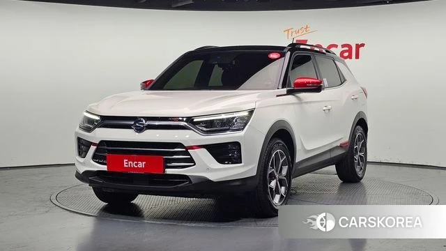 Ssangyong Beautiful Korando 2022 Белый из Кореи