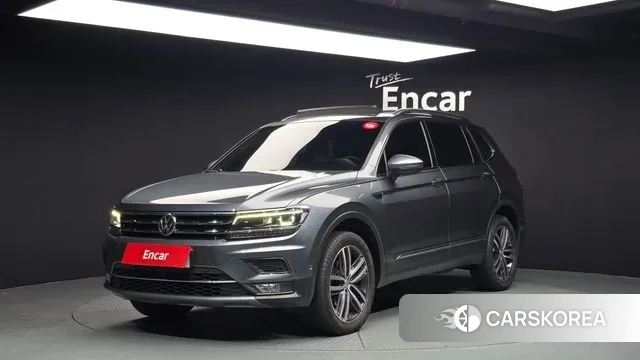 Volkswagen Tiguan Allspace 2020 Серый из Кореи