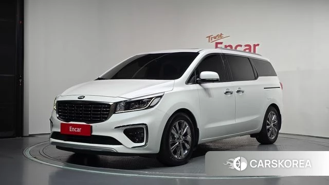 Kia The New Carnival 2018 Белый из Кореи