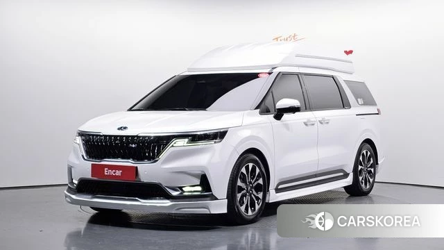 Kia Carnival 4th generation 2021 Белый из Кореи