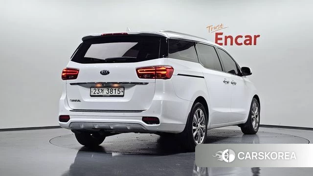 Kia The New Carnival 2018 Белый из Кореи