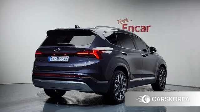 Hyundai The New Santa Fe 2021 Серый из Кореи