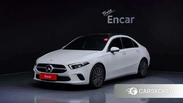 Mercedes-Benz A-Class W177 2021 Белый из Кореи