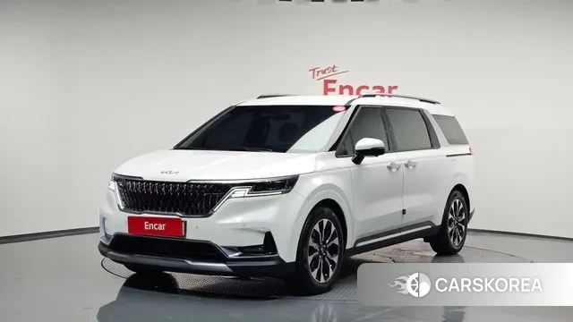 Kia Carnival 4th generation 2021 Белый из Кореи