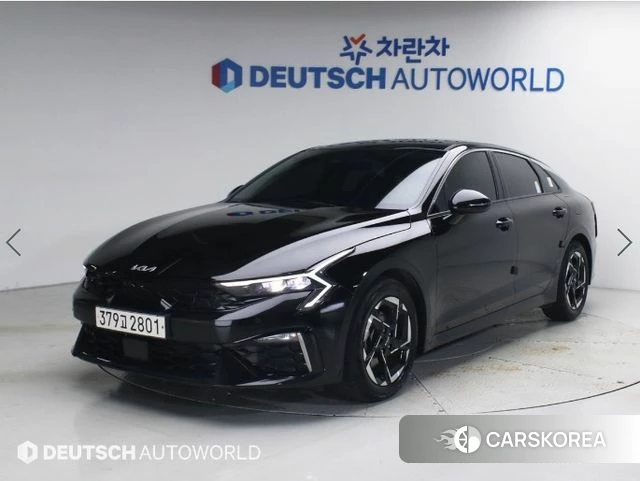 Kia The New K5 3rd generation 2024 Черный из Кореи