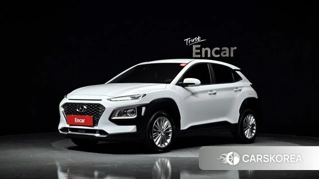 Hyundai Kona 2019 Белый из Кореи
