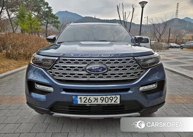 Ford Explorer 6th Generation 2021 Синий из Кореи