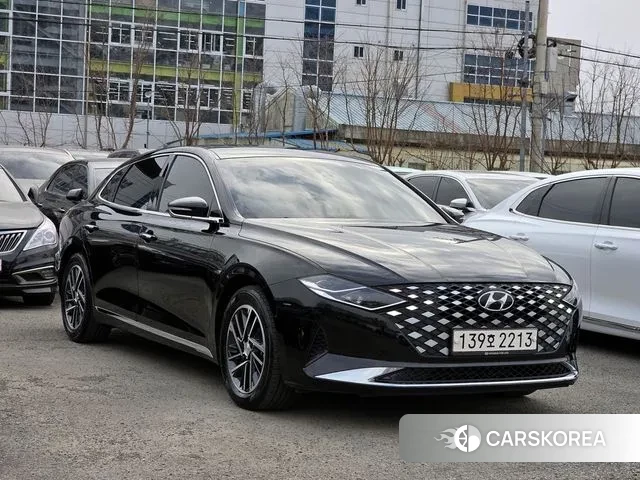 Hyundai The New Grandeur IG 2021 Черный из Кореи