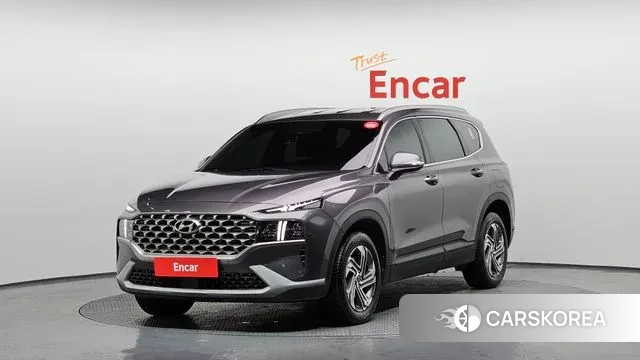 Hyundai The New Santa Fe 2022 Серый из Кореи