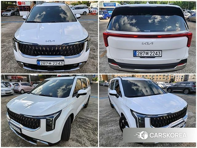 Kia The New Carnival 4th Generation 2025 Белый из Кореи