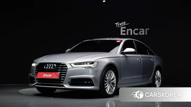 Audi New A6 2018 Серебристо-серый из Кореи