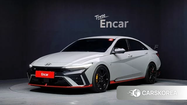 Hyundai The New Avante (CN7) 2024 Серебристо-серый из Кореи
