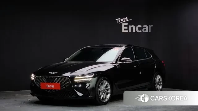 Genesis The New G70 Shooting Brake 2023 Черный из Кореи