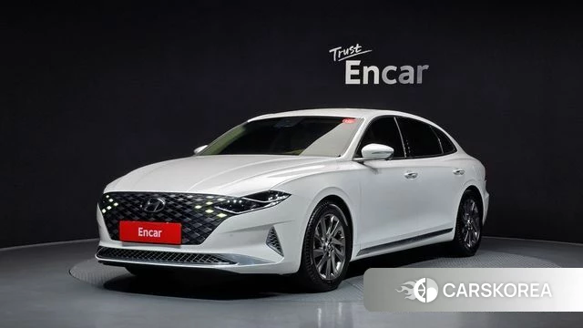 Hyundai The New Grandeur IG Hybrid 2020 Белый из Кореи