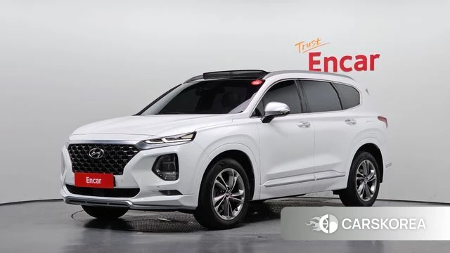 Hyundai Santa Fe TM 2019 Белый из Кореи