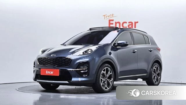 Kia Sportage The Bold 2018 Серый из Кореи