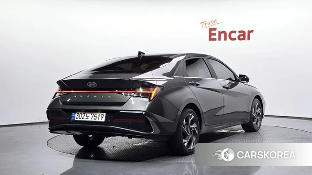 Hyundai The New Avante (CN7) 2023 Серый из Кореи