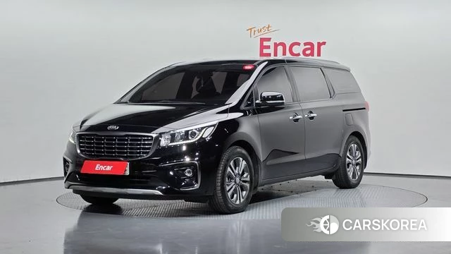 Kia The New Carnival 2019 Черный из Кореи