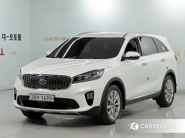Kia The New Sorento 2018 Жемчужный цвет из Кореи