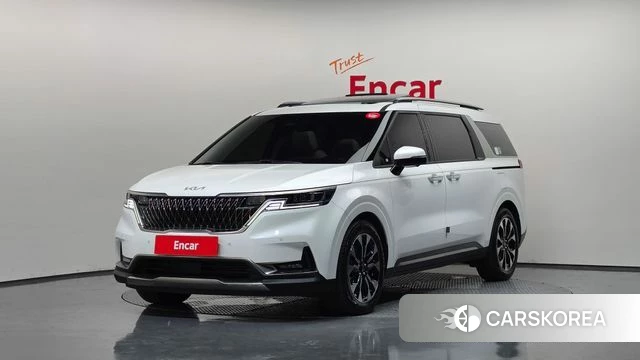 Kia Carnival 4th generation 2023 Белый из Кореи