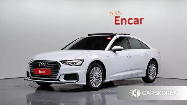 Audi A6 (C8) 2021 Белый из Кореи