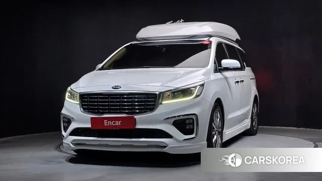 Kia The New Carnival 2019 Белый из Кореи