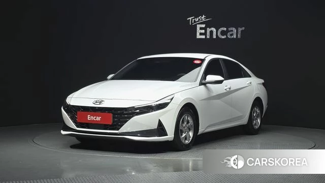 Hyundai Avante (CN7) 2020 Белый из Кореи