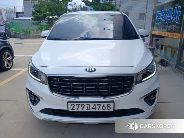Kia The New Carnival 2018 Белый из Кореи