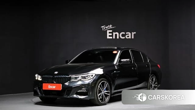 BMW 3 Series (G20) 2021 Черный из Кореи