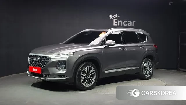 Hyundai Santa Fe TM 2018 Серый из Кореи