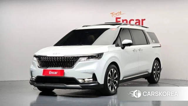 Kia Carnival 4th generation 2023 Белый из Кореи