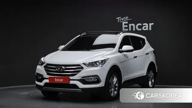 Hyundai Santa Fe The Prime 2018 Белый из Кореи