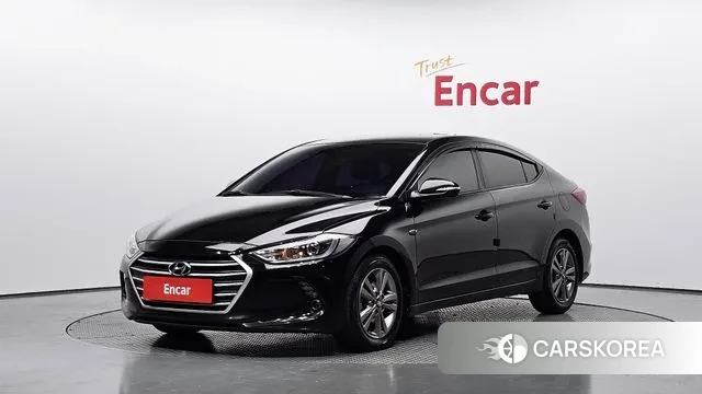 Hyundai Avante AD 2018 Черный из Кореи
