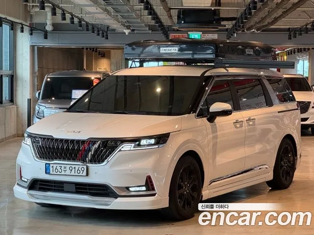 Kia Carnival 4th generation 2021 Белый из Кореи