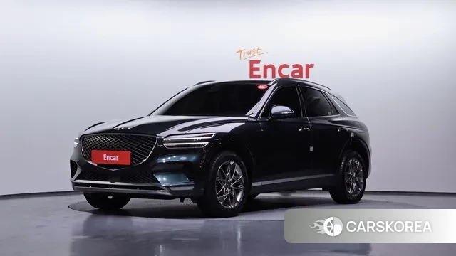 Genesis GV70 2021 Темно-зеленый из Кореи