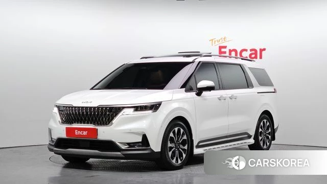 Kia Carnival 4th generation 2023 Белый из Кореи