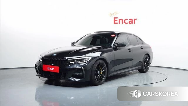 BMW 3 Series (G20) 2021 Черный из Кореи