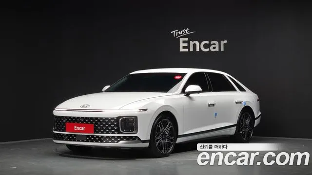 Hyundai Grandeur Hybrid (GN7) 2023 Белый из Кореи