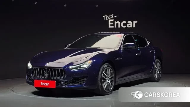 Maserati Ghibli 2018 Синий из Кореи