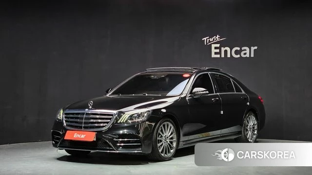 Mercedes-Benz S-Class W222 2018 Черный из Кореи