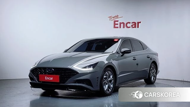 Hyundai Sonata (DN8) 2021 Серебристо-серый из Кореи