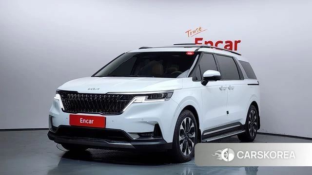 Kia Carnival 4th generation 2023 Белый из Кореи