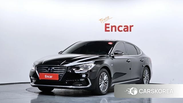 Hyundai Grandeur IG Hybrid 2018 Черный из Кореи