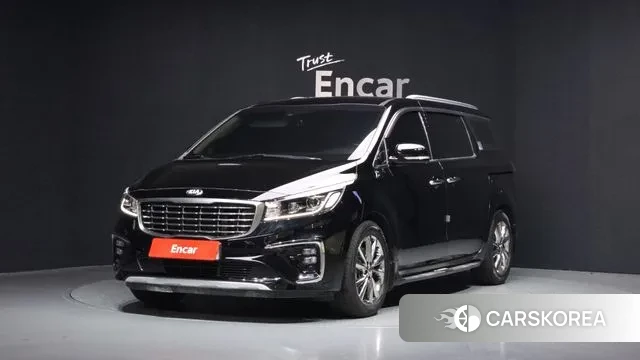 Kia The New Carnival 2020 Черный из Кореи