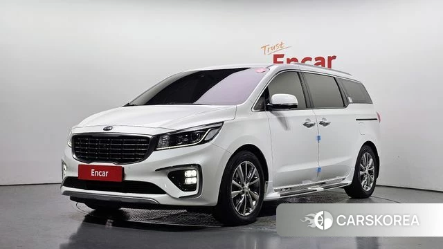 Kia The New Carnival 2020 Белый из Кореи